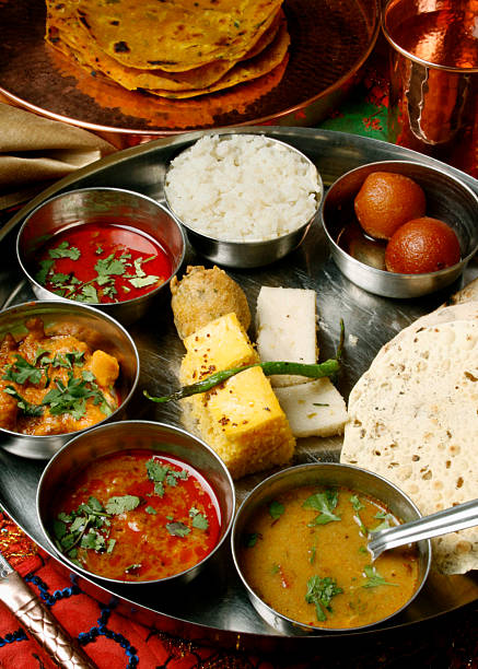 Traditional Gujarati Thali